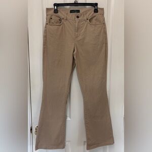 Lauren Ralph Lauren Tan Khaki Beige Brown Classic Bootcut Jeans Size 4